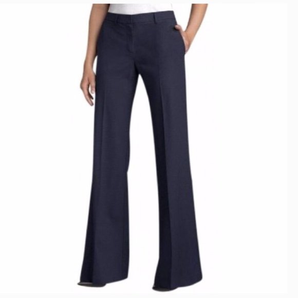 Pants theory blue navy Sz 4 / S - Picture 1 of 7